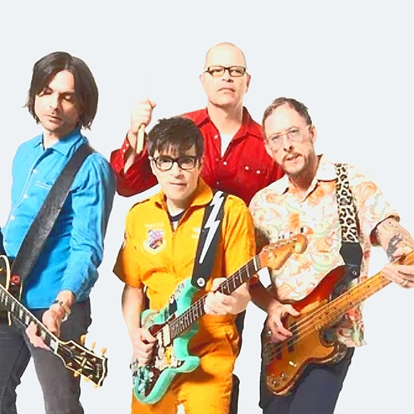 Weezer Rivers Cuomo Pixelated Glasses Shirt - Picture 2 of 3